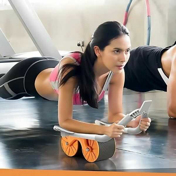 AbsPro® Rodillo Abdominal de Rebote Automatico