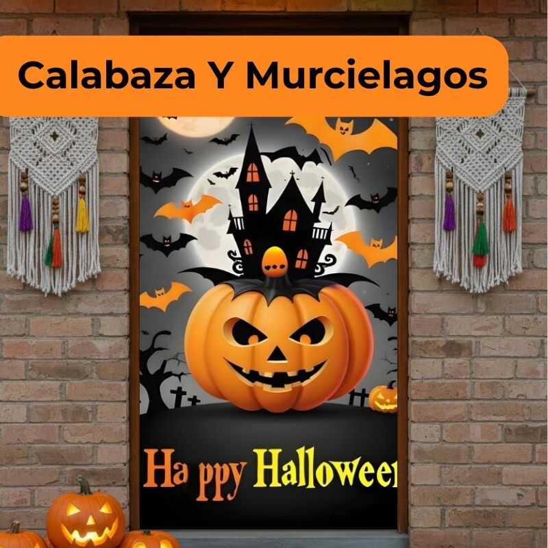 Funda Elástica de Halloween para Puerta