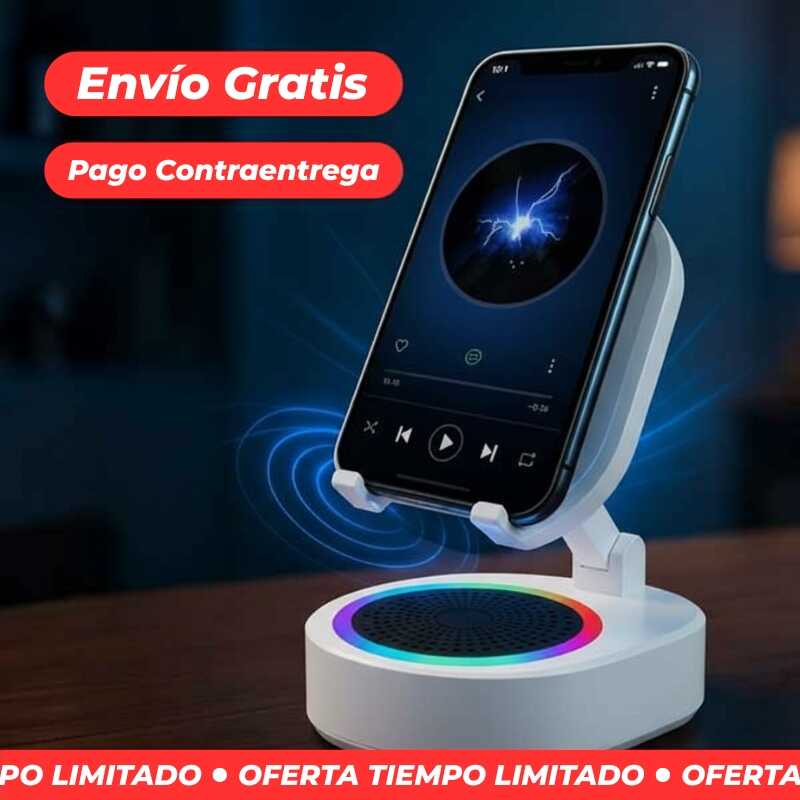 SoundDock® Base Amplificadora de Sonido para Celular 2 en 1