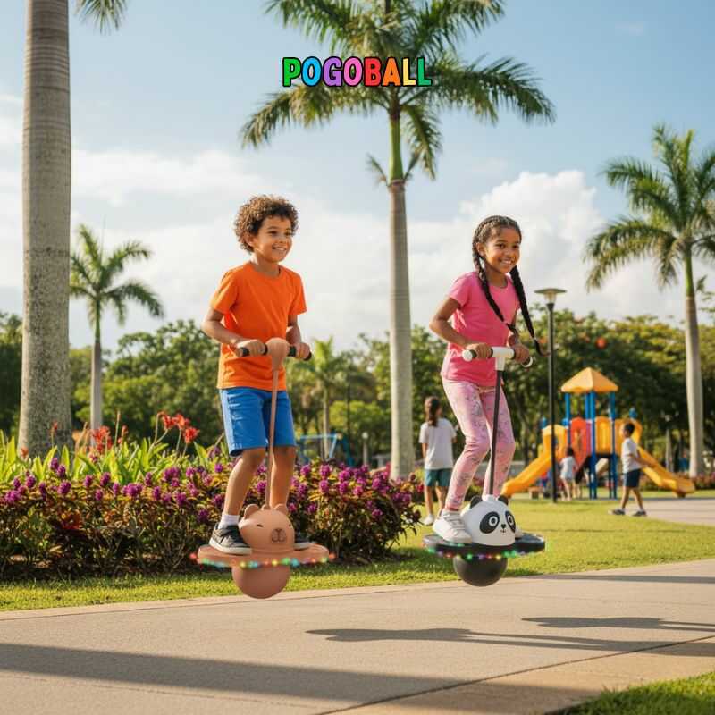 PogoBall® Pelota Saltarina para Niños con Luces Led