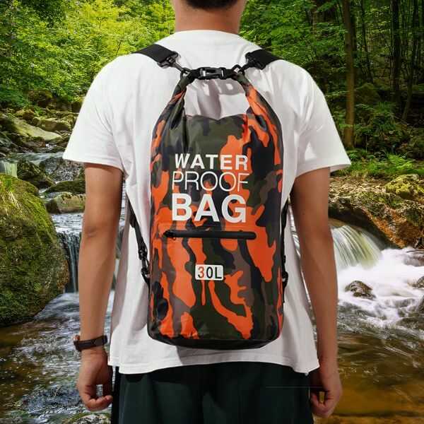 AquaGuard® Maleta Impermeable de 10 Litros con Efecto Airbag