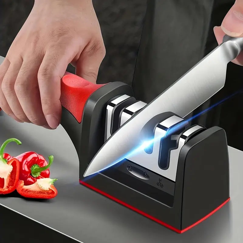 BladeMaster™ | Afilador de Cuchillos Inoxidable de Alta Precisión