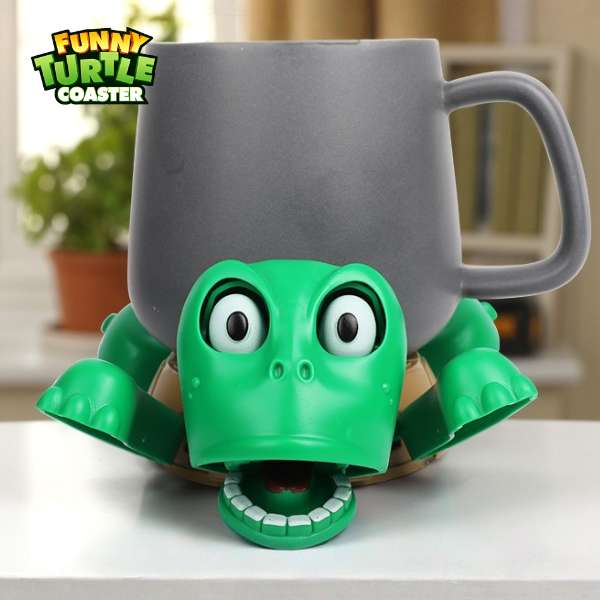 TurtleCoaster® Portavasos De Tortuga 3d