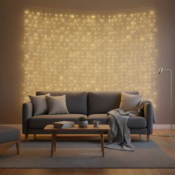 LumiThree® Luces Navideñas Microled en Cascada para Árbol