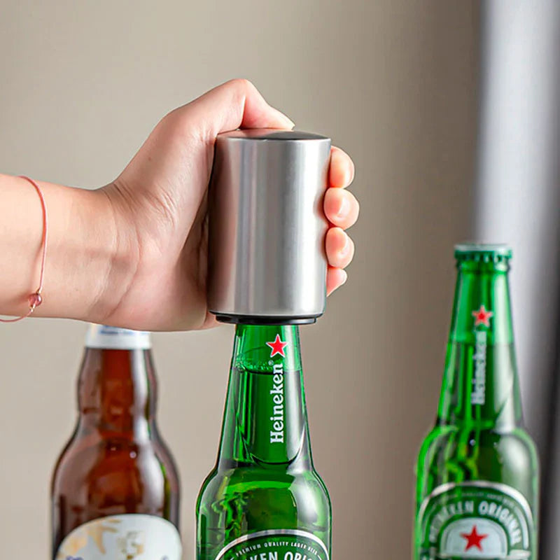 MagneticTap® Destapador Magnético de Botellas Automático por 2 Unidades