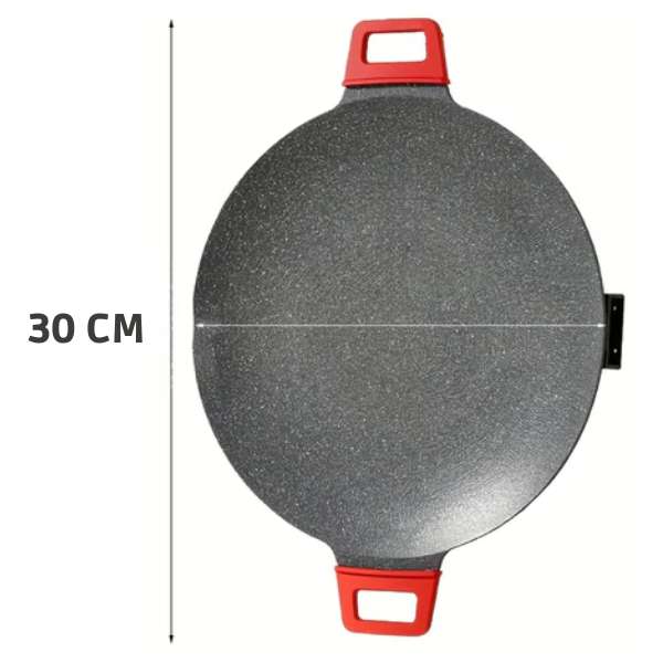 GrillClean® Sartén Eléctrica Coreana con Drenaje de Grasa