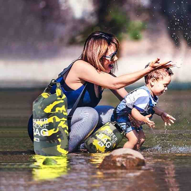 AquaGuard® Maleta Impermeable de 10 Litros con Efecto Airbag