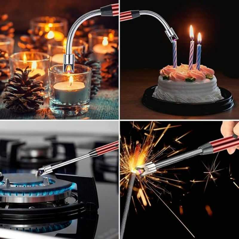 FlameFlex® Encendedor 360° de Plasma Recargable
