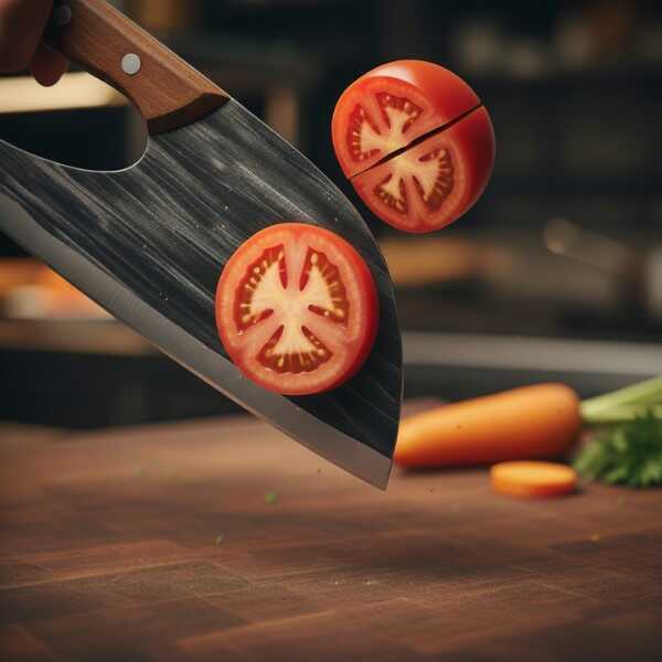 SlavForge® Cuchillo Serbio con Hoja Forjada