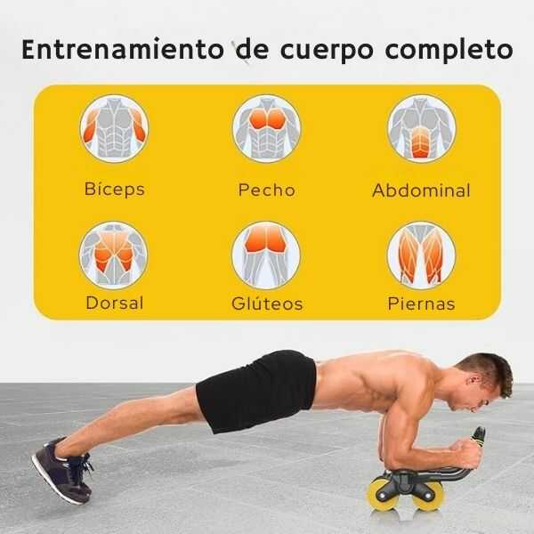 AbsPro® Rodillo Abdominal de Rebote Automatico