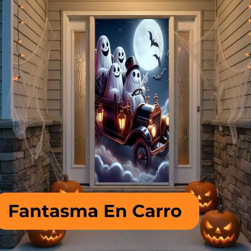 Funda Elástica de Halloween para Puerta