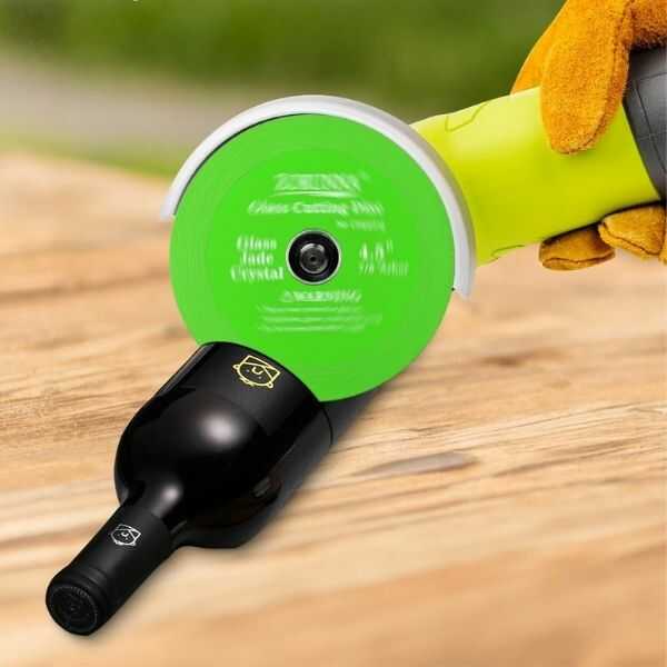 DiamondCut® Disco de Pulidora para Cortar y Pulir Vidrio, Cerámica y Más