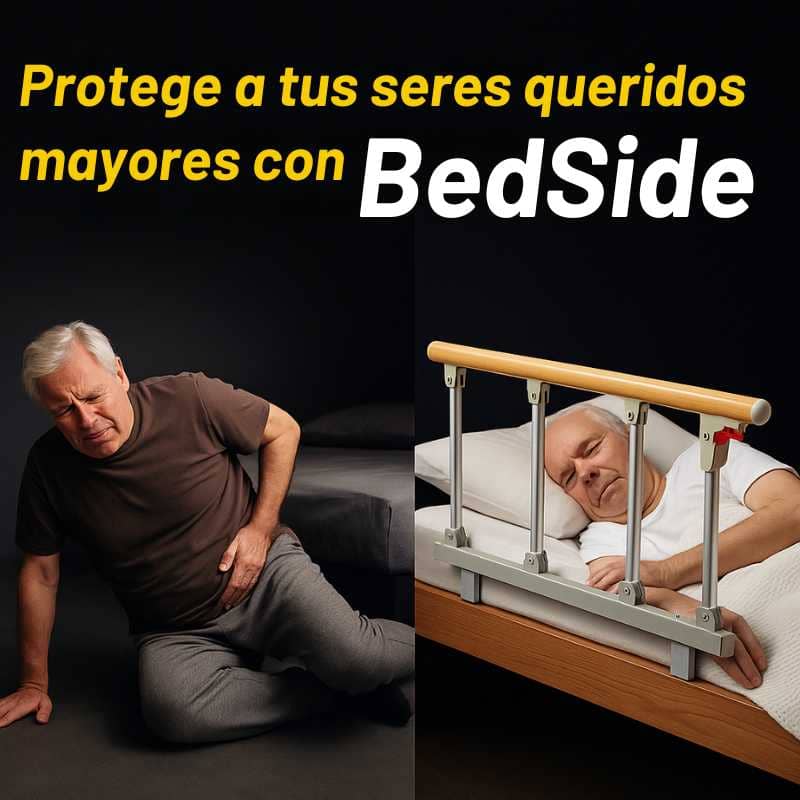 BedSide® Baranda de Seguridad y Apoyo para Cama