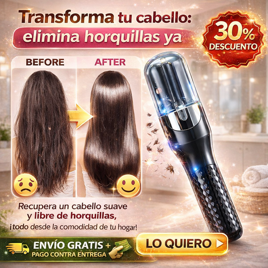 SmootHair® Cepillo Removedor de Horquillas, Frizz y Más