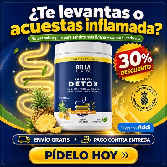 Bella Reset Natural™ Desintoxica tu Intestino para un Cuerpo Más Sano