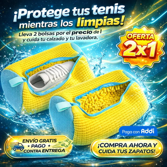 ShoesClean® Bolsa Para Lavar Zapatos Y Ropa Delicada