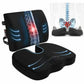 OrthoTherapy™ Kit Ortopédico Cojín de Coxis & Soporte Espaldar