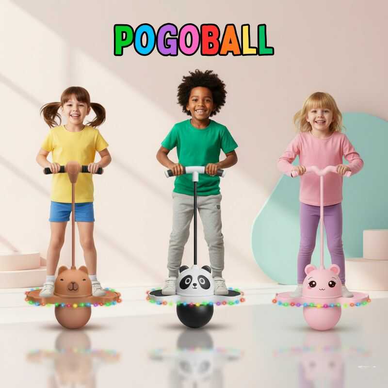 PogoBall® Pelota Saltarina para Niños con Luces Led