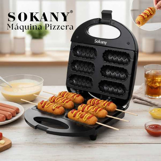 Original Sokany® Maquina para Hacer CornDogs Antiadherente