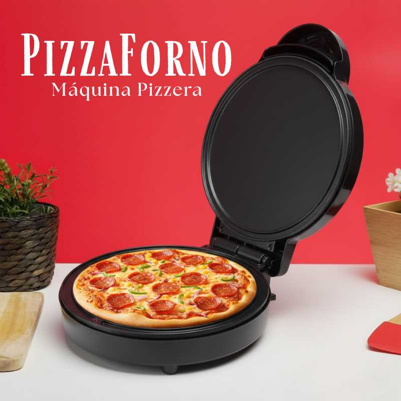 PizzaForno® Máquina Para Hacer Pizzas Perfectas en Minutos 🍕