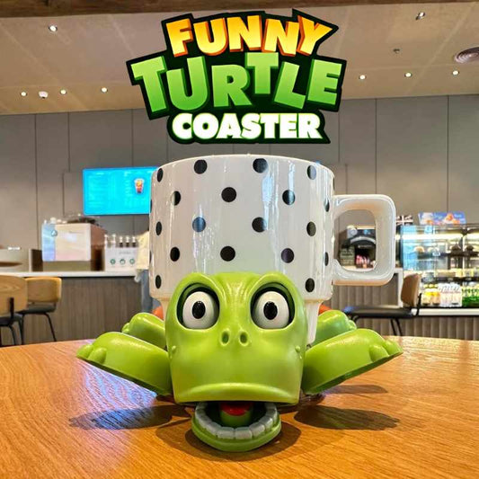 TurtleCoaster® Portavasos De Tortuga 3d