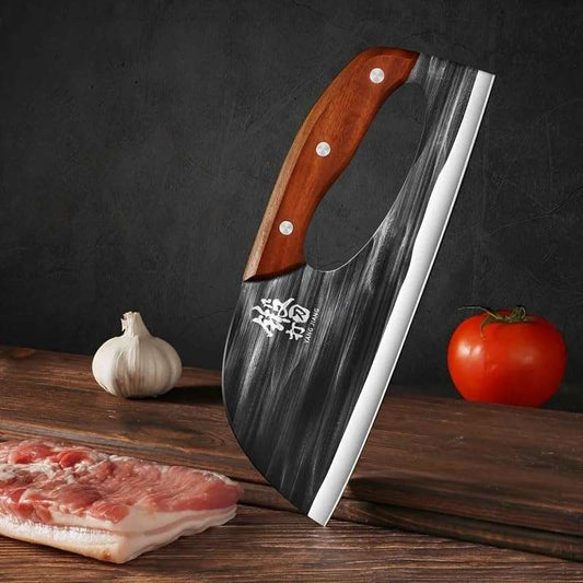 SlavForge® Cuchillo Serbio con Hoja Forjada