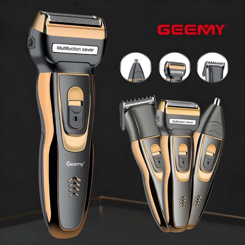 Geemy® Maquina Barbera Recargable 3 En 1