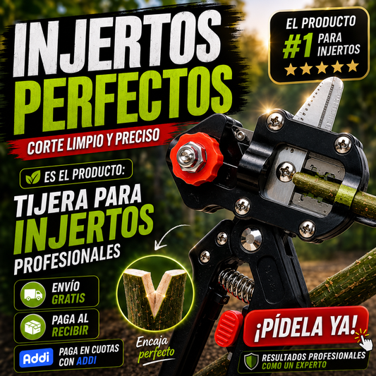 InjertBest® Tijera Profesional Injerto Agrícolas