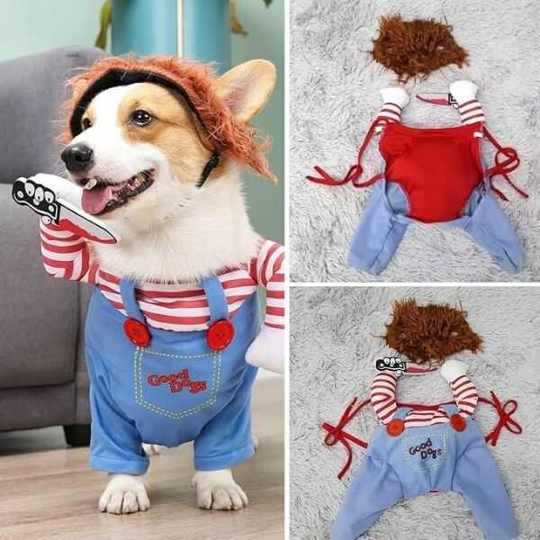 Disfraz para Mascotas de Chucky Halloween