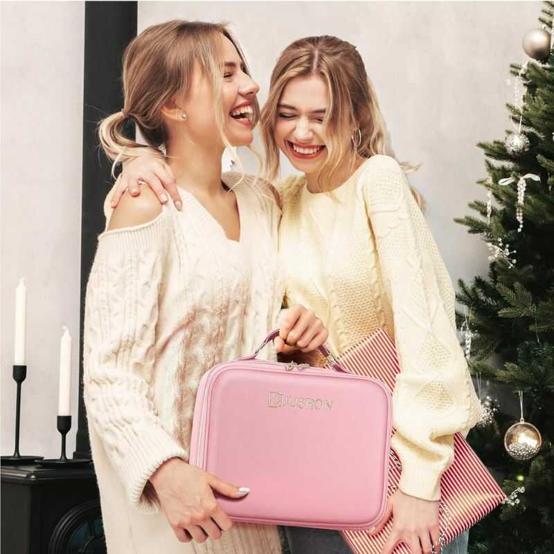 ShineBox® Cosmetiquera con Espejo y Luz Recargable