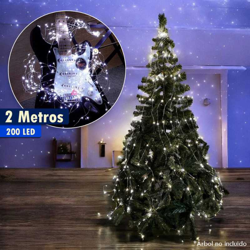 LumiThree® Luces Navideñas Microled en Cascada para Árbol