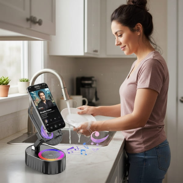 SoundDock® Base Amplificadora de Sonido para Celular 2 en 1