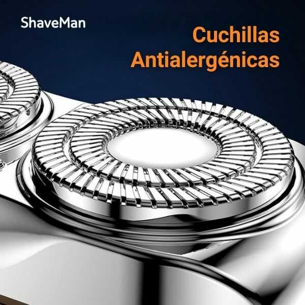 ShaveMan® Maquina de Afeitar Doble Cabeza