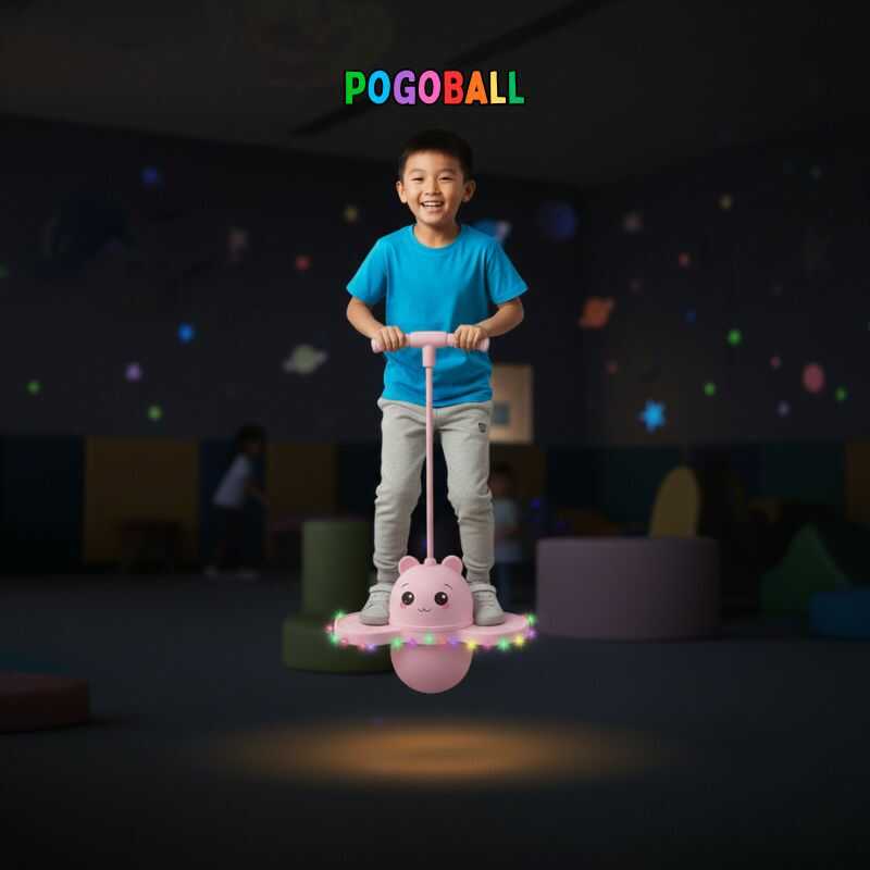 PogoBall® Pelota Saltarina para Niños con Luces Led