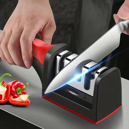 BladeMaster™ | Afilador de Cuchillos Inoxidable de Alta Precisión