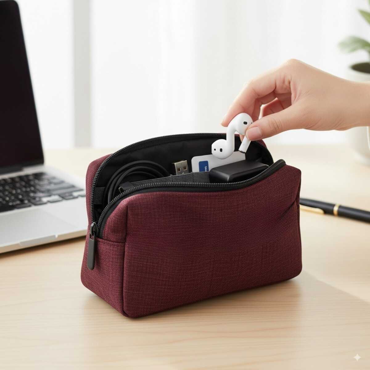 SmartGo® Pack de 3 Bolsos (Morral, Bolso de Hombro y Cartuchera)