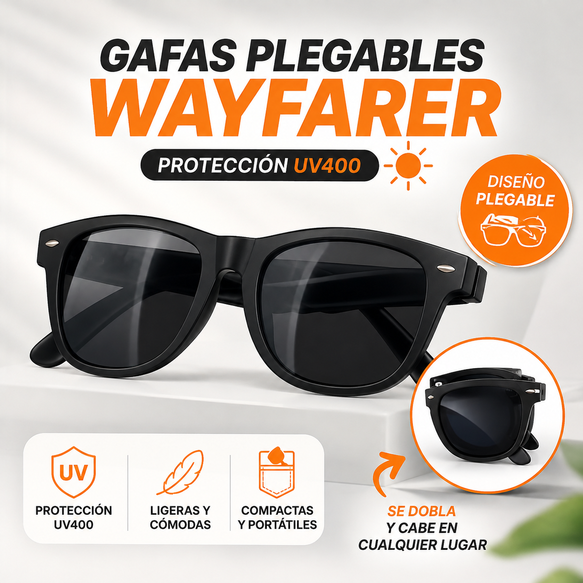 Gafa PLEGABLE WAYFARER