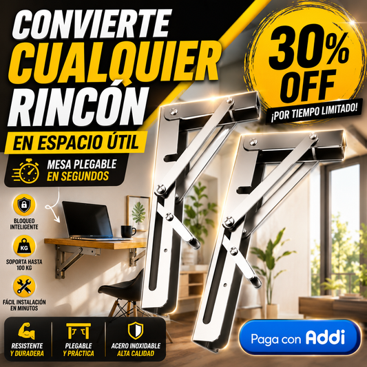 FlySupport® Par de Bisagras Plegables Inteligentes