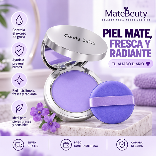 MateBeuty® Candy Bella Polvo Matificante