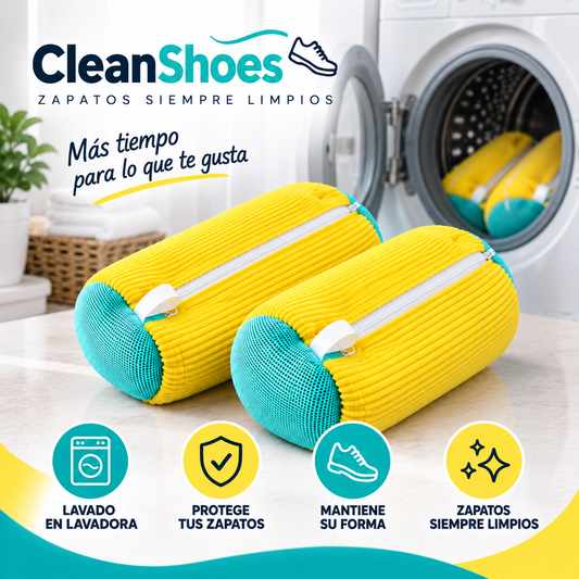 CleanShoes® Funda Para Lavar Zapatos 2x1