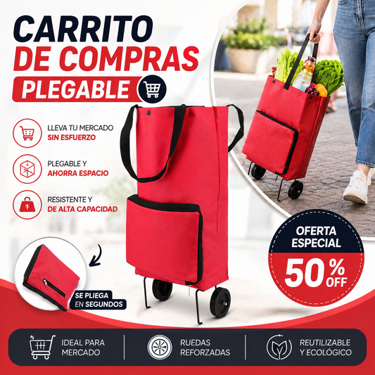 CARRITO DE COMPRAS PLEGABLE
