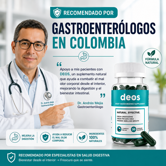Deos® Suplemento en Cápsulas Contra Olores Bucales