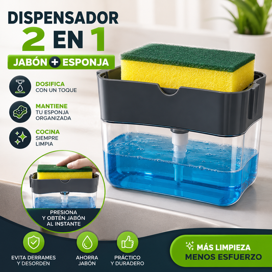 Dispensador De Jabón Para Platos