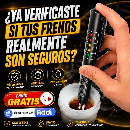 OilCheck® Probador Liquido de Frenos