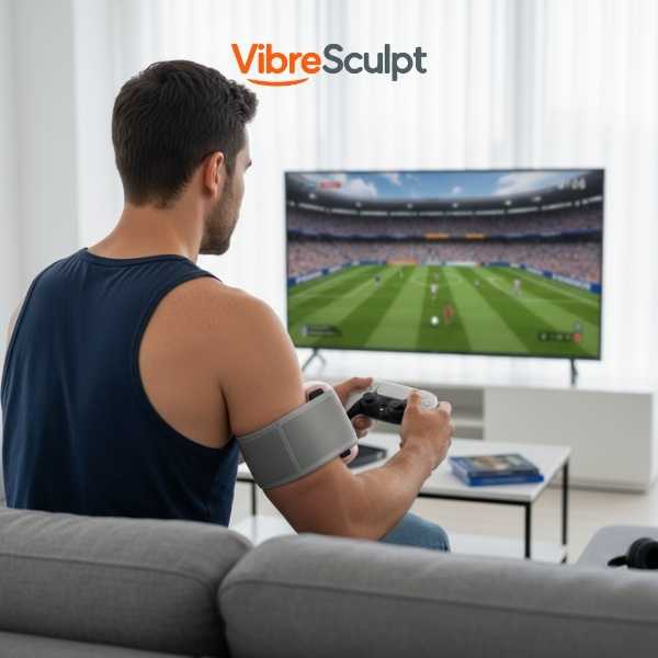 VibreSculpt® Masajeador Muscular Percutor con Cinturón