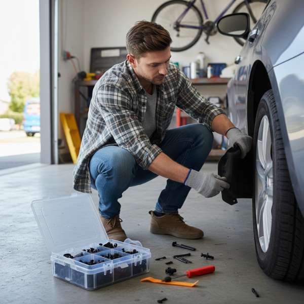 PushFix® Set de 800 Clips de Tapicería para Vehículos de Cualquier Marca