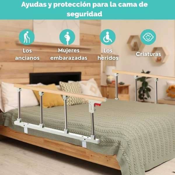 BedSide® Baranda de Seguridad y Apoyo para Cama