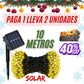 ¡Compra 1 Lleva 2! Luces Navideñas con Energía Solar LED 10 Metros
