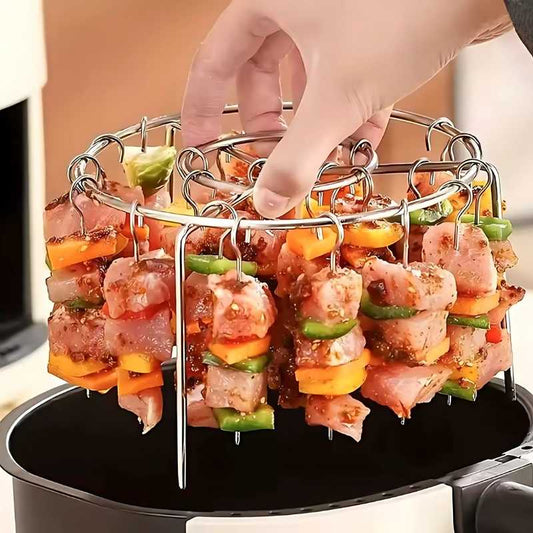 GrillAir® Parrilla Redonda de Brochetas para Airfryer