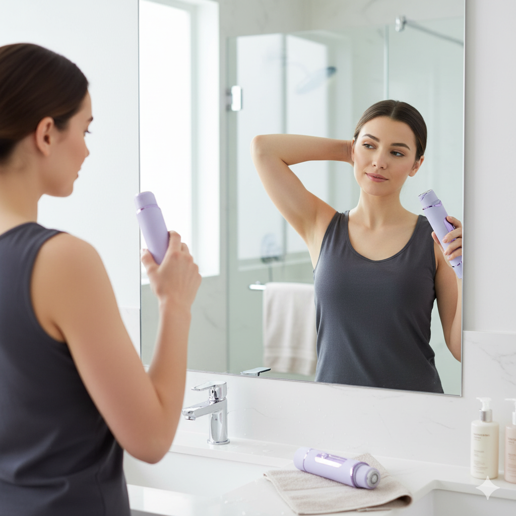 BellaLuxe® Máquina de Afeitar Doble Cabeza